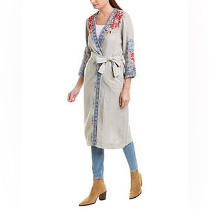 Johnny Was Linen Coat